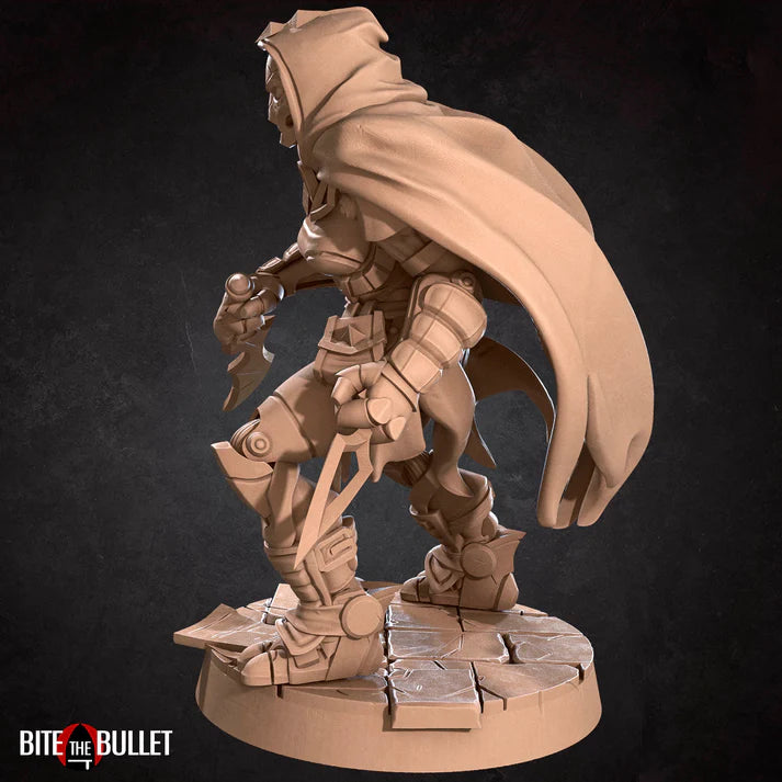 Warforged Rogue Female D&D Miniature