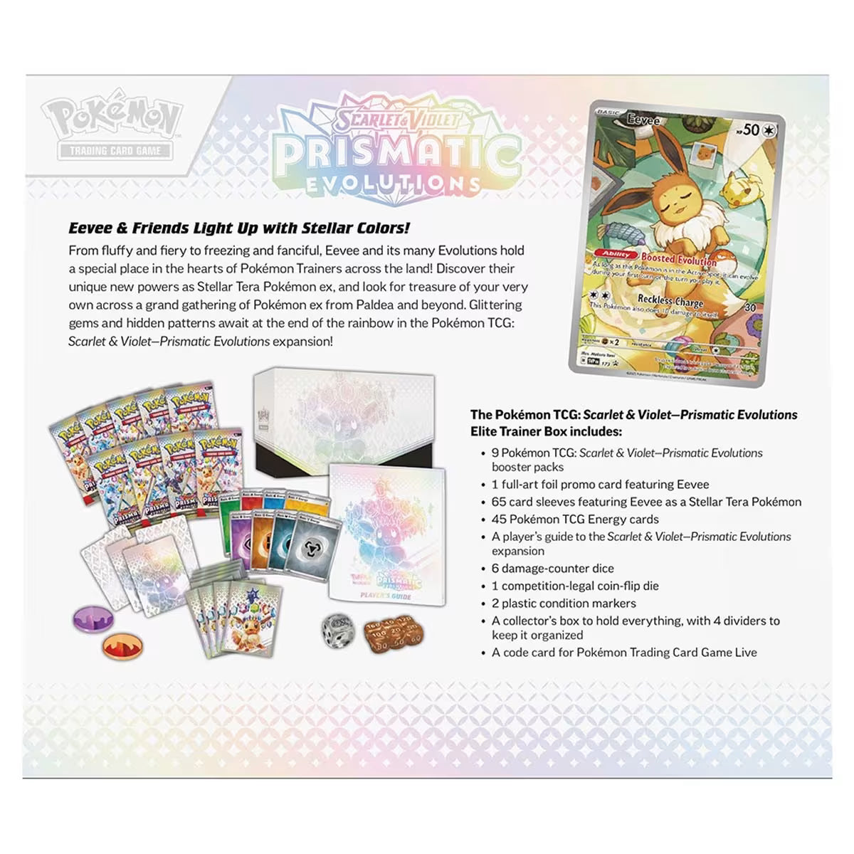 Scarlet & Violet - Prismatic Evolutions Eevee Super Premium Collection