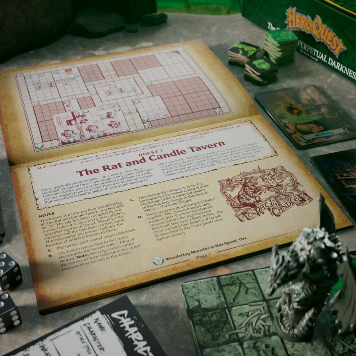 Heroquest Crypt Of Perpetual Darkness (Pre-Order No ETA)