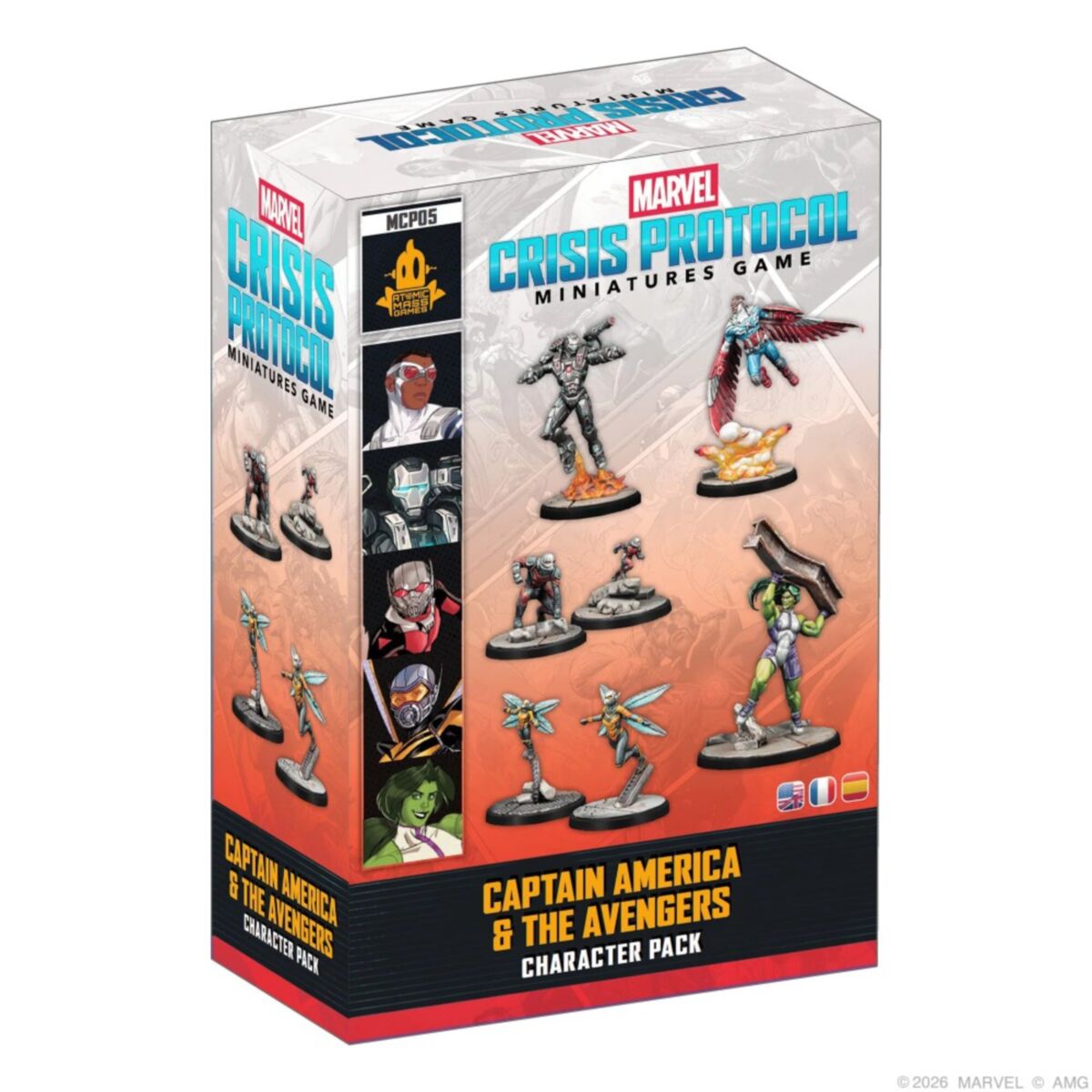 Crisis Protocol – Captain America & the Avengers Character Pack (Pre-Order 23/10/26)
