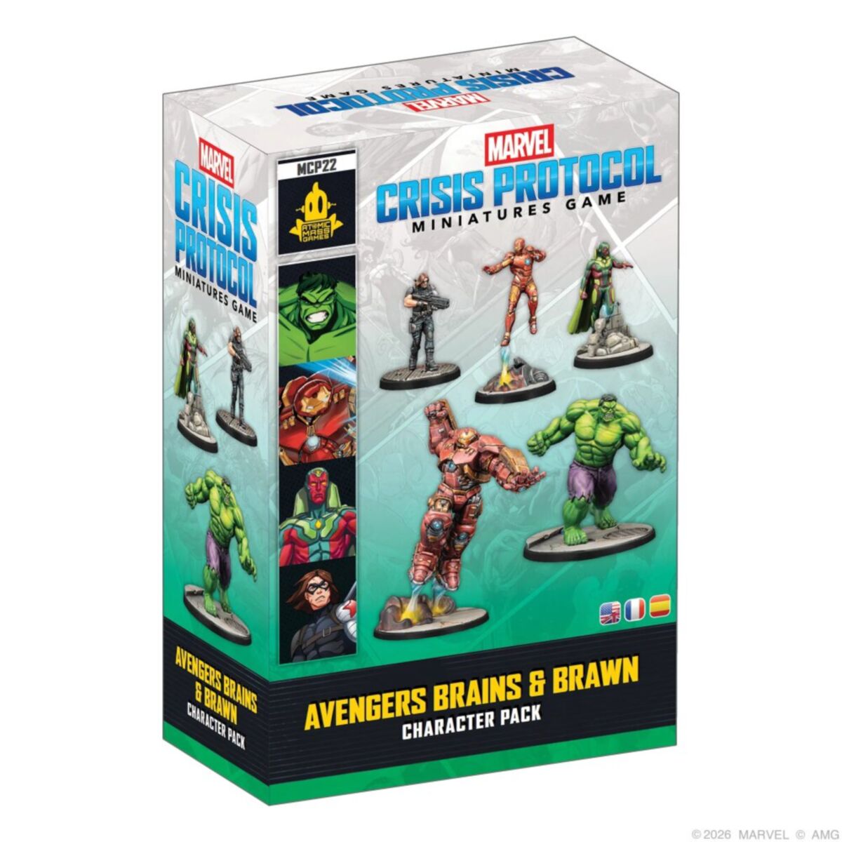 Crisis Protocol – Avengers Brains & Brawn Character Pack (Pre-Order 9/10/26)