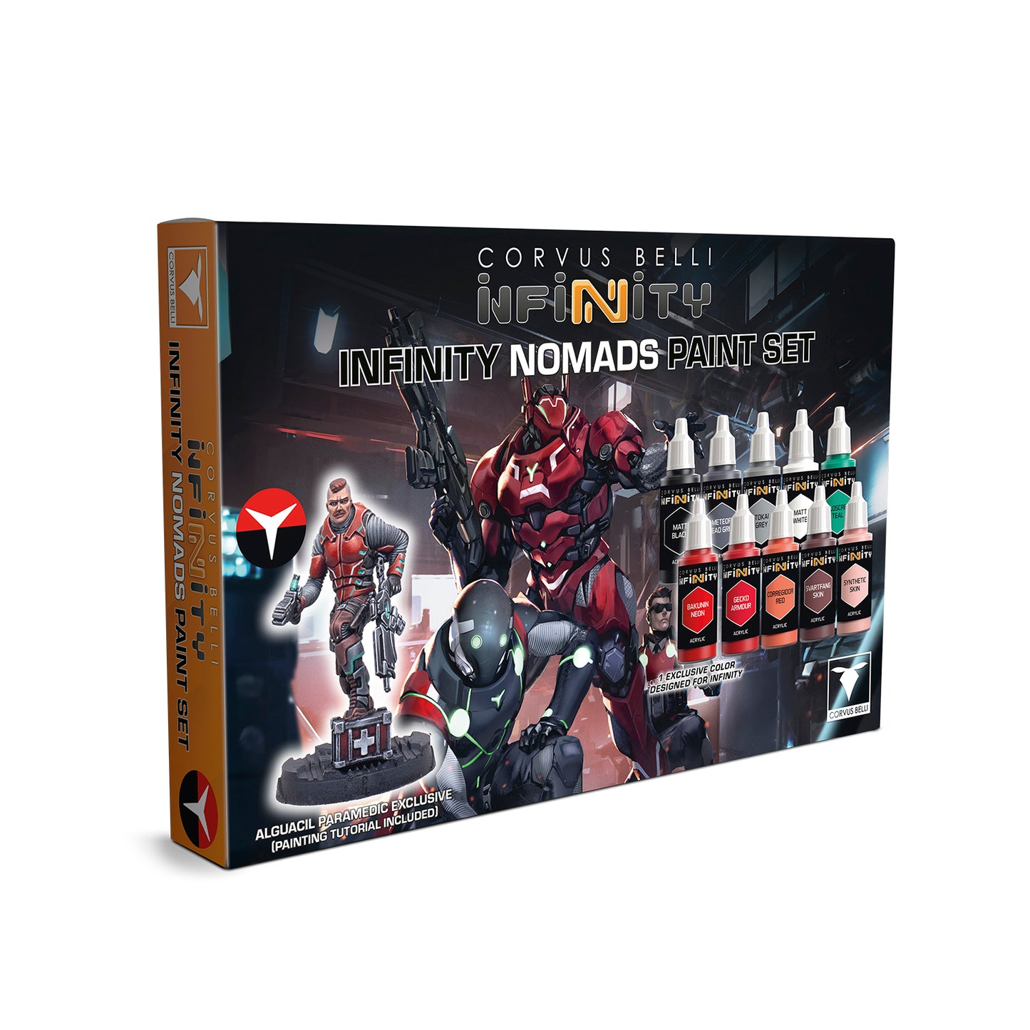 Infinity Nomads Paint Set Alguacil Paramedic Exclusive (Pre-Order 29/8/25)