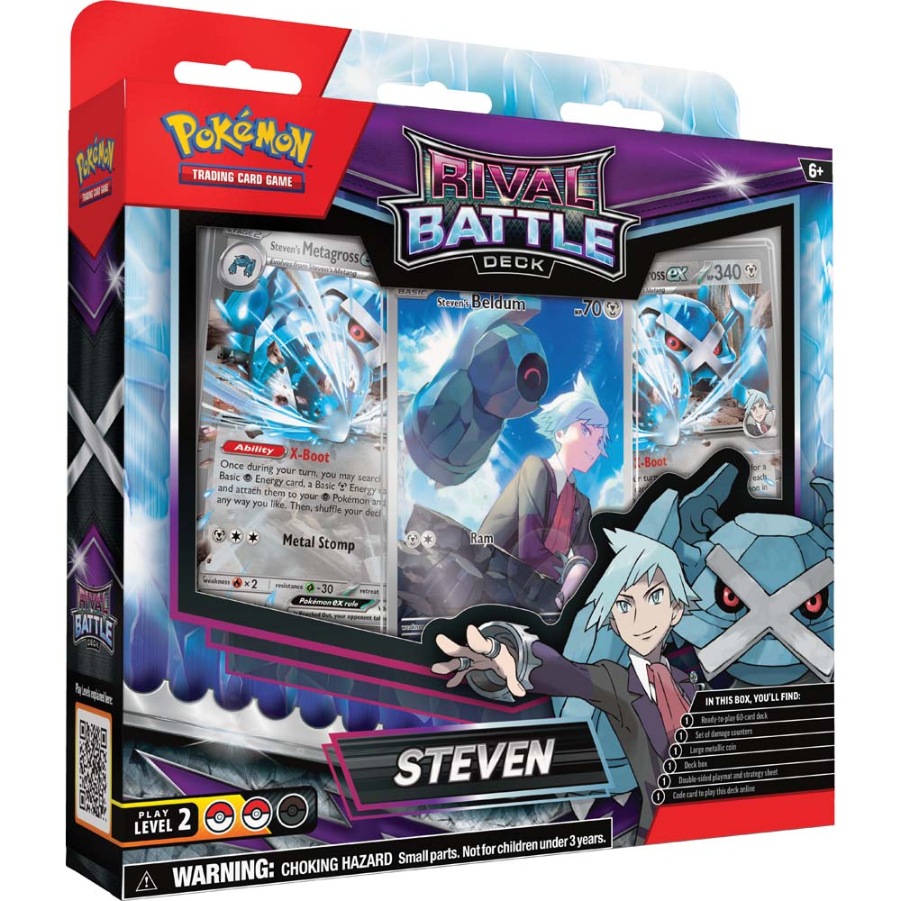 Pokemon TCG Rival Battle Deck - Steven