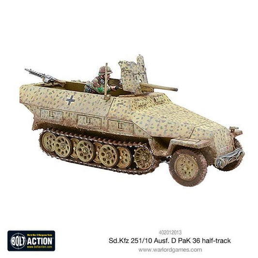 Sd.Kfz 251/10 ausf D (37mm Pak) Half Track (Box)