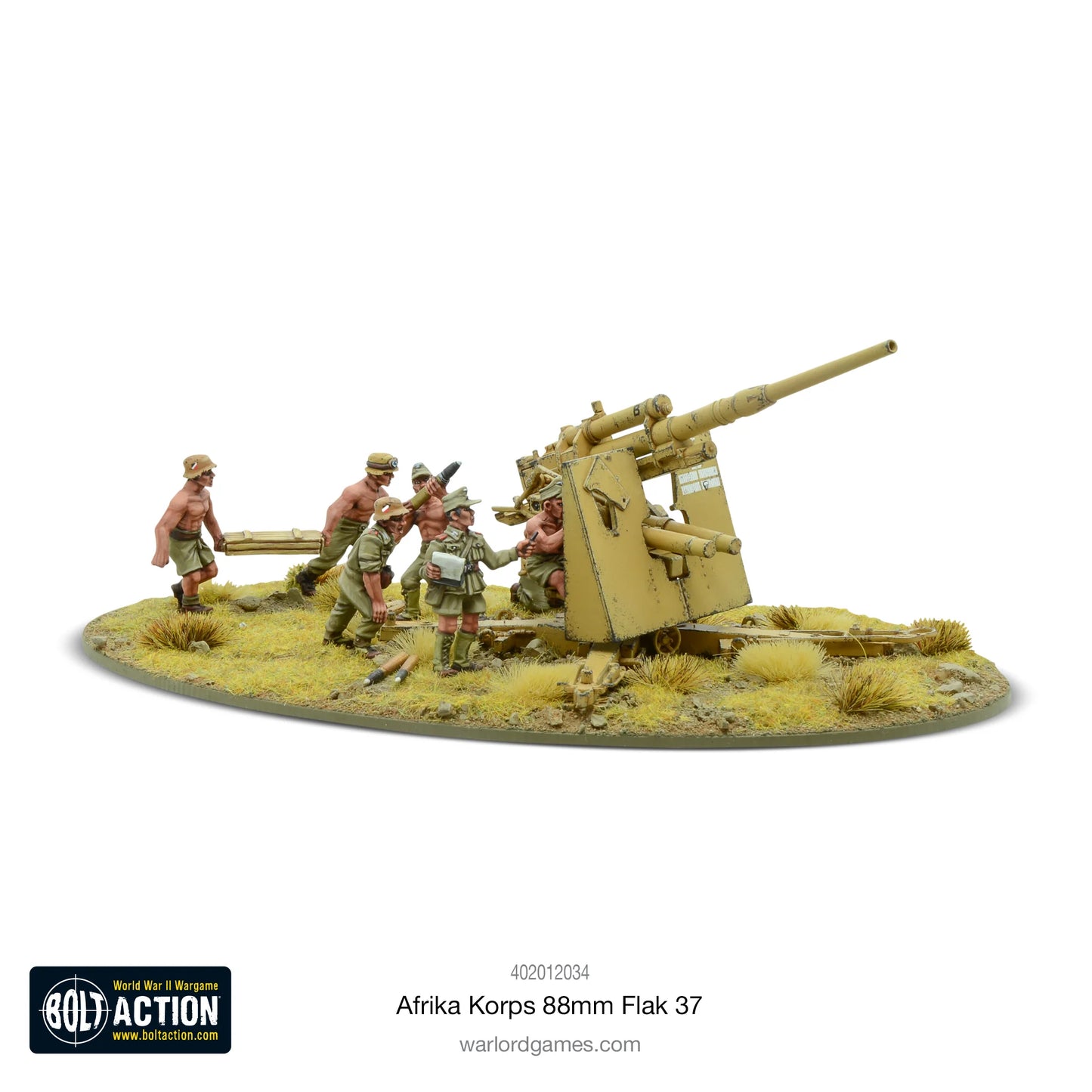 Afrika Korps 8.8cm Flak 37 (Box)