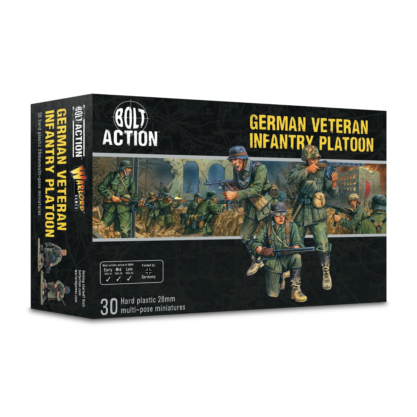 German Veteran Infantry Platoon (Box)