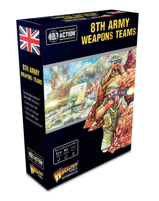 8th Army Weapons Teams (Small Box)