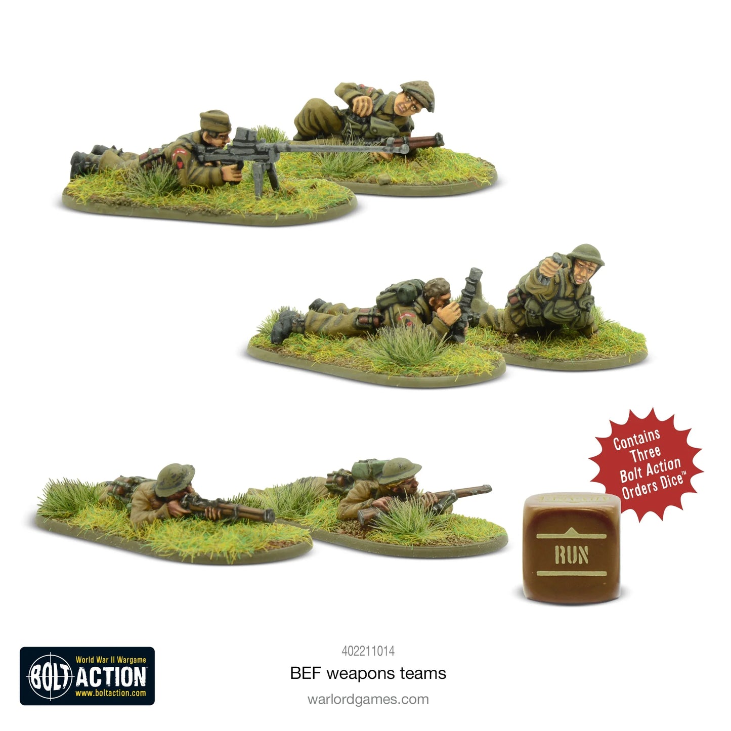 BEF Weapons Teams (Small Box)