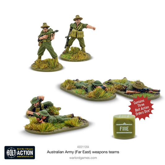 Australian Army (Far East) Weapons Teams (Extra Small Box)