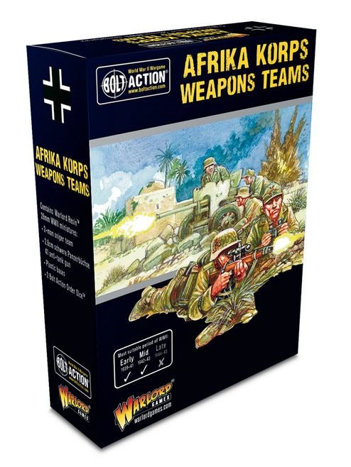 Afrika Korps Weapons Teams (Extra Small Box)