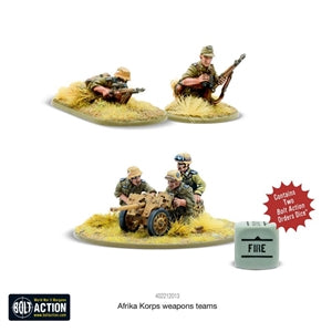 Afrika Korps Weapons Teams (Extra Small Box)