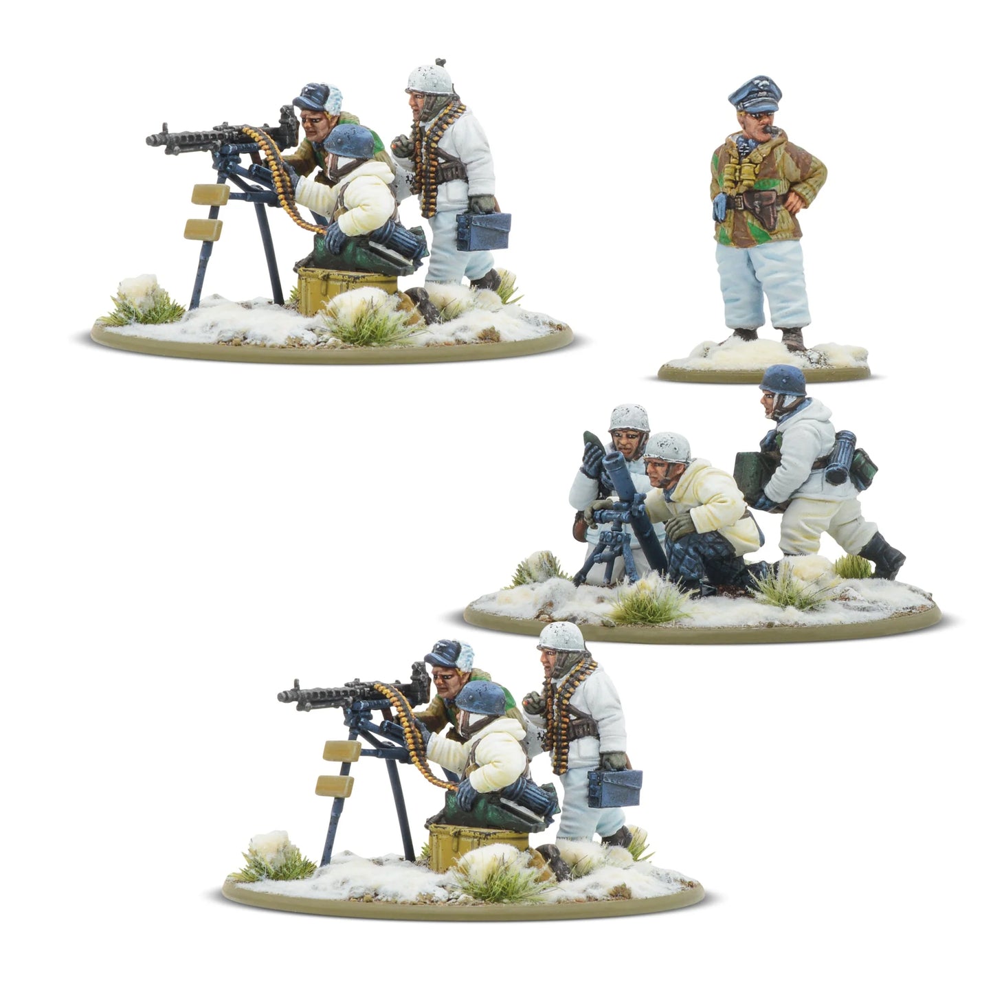 Fallschirmjäger (Winter) Heavy Weapons Platoon (Small Box)