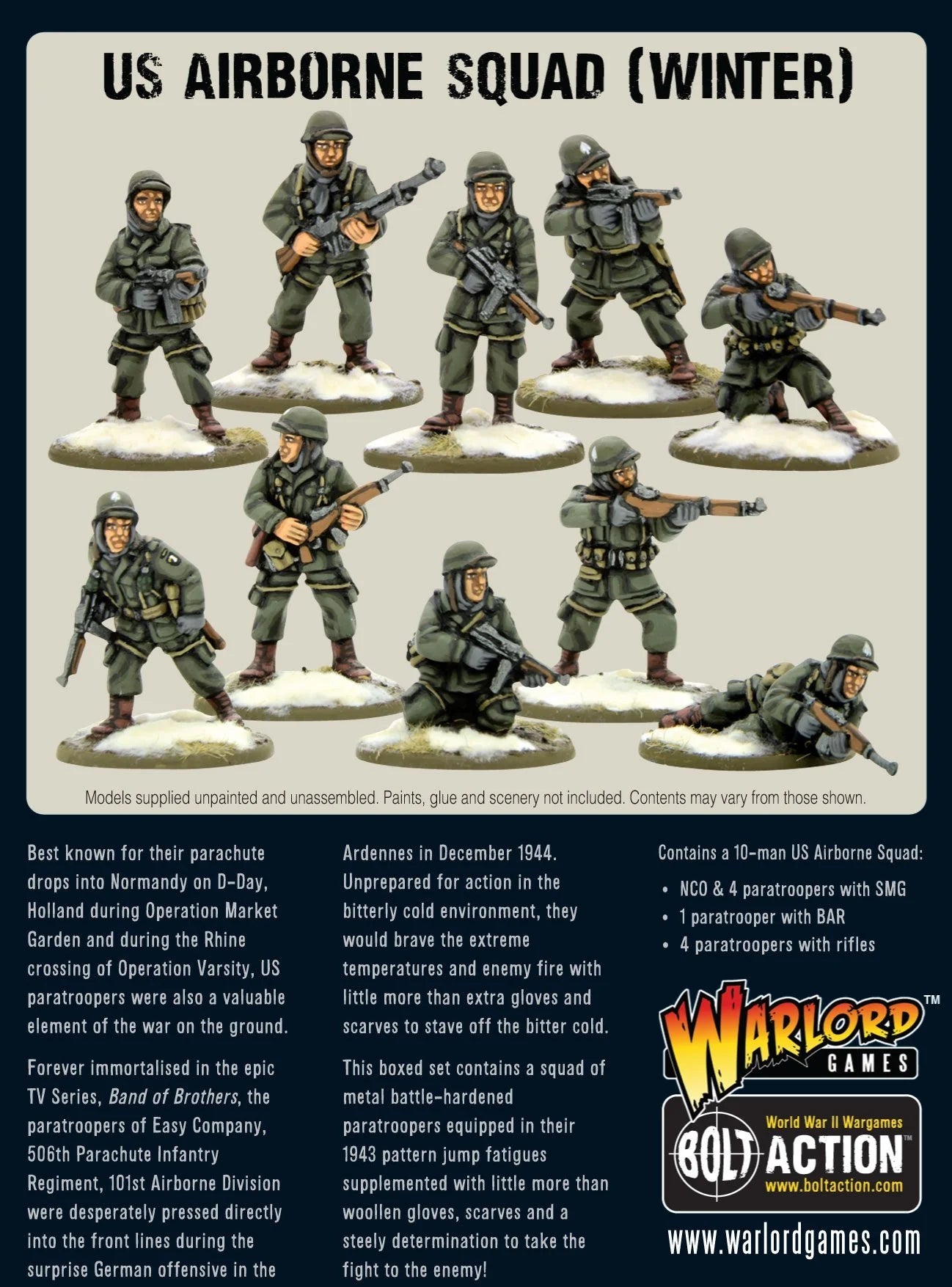 US Airborne Squad (Winter) (Box)