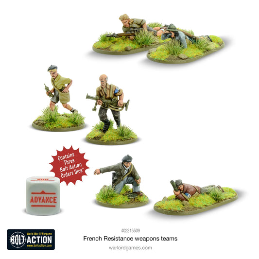 French Resistance Weapons Teams (Extra Small Box)