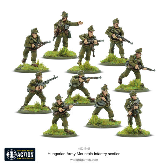 Hungarian Army Mountain Infantry Section (Extra Small Box)