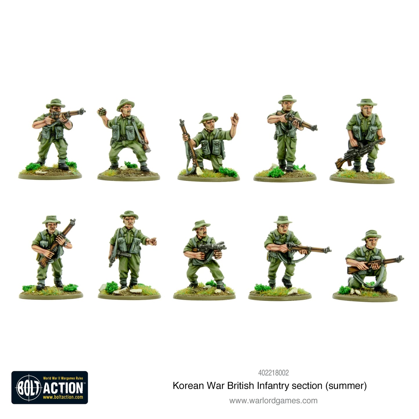 British Infantry section (summer) (Small Box)