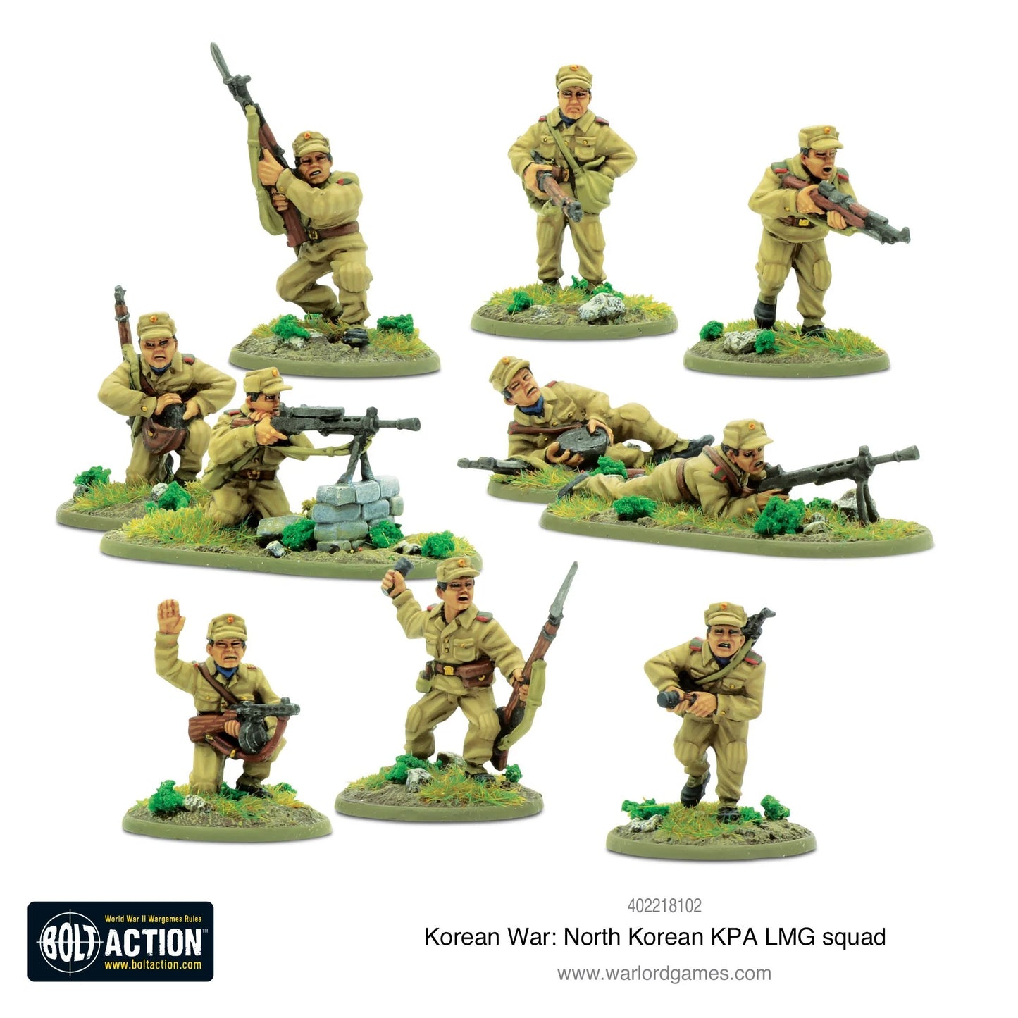 North Korean KPA LMG squad (Small Box)