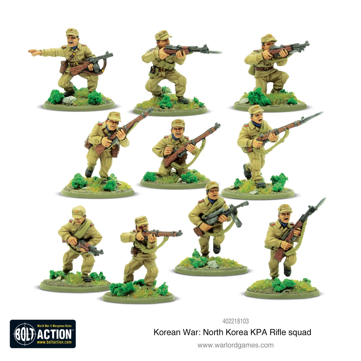 North Korean KPA Rifle squad (Small Box)