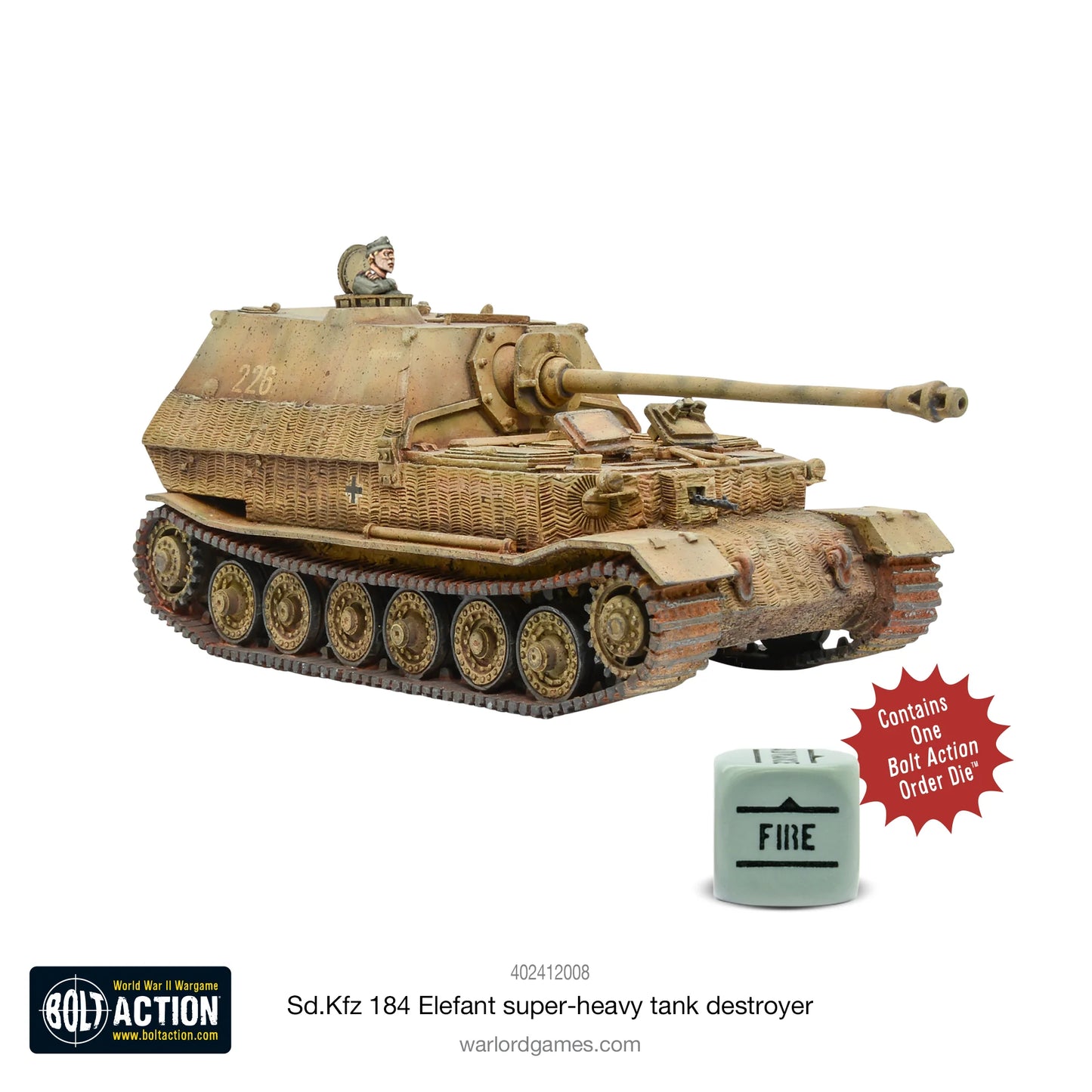 Sd.kfz 184 Elefant Super-Heavy Tank Destroyer (Small Box)