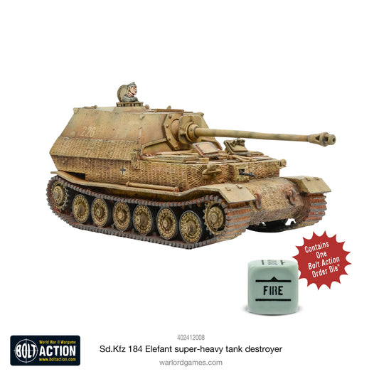 Sd.kfz 184 Elefant Super-Heavy Tank Destroyer (Small Box)