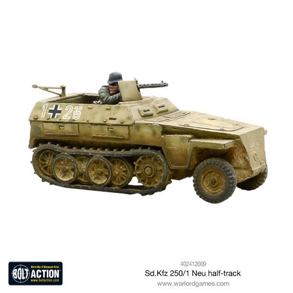 Sd.Kfz 250/9 Neu 2cm Recce half track (Pack)