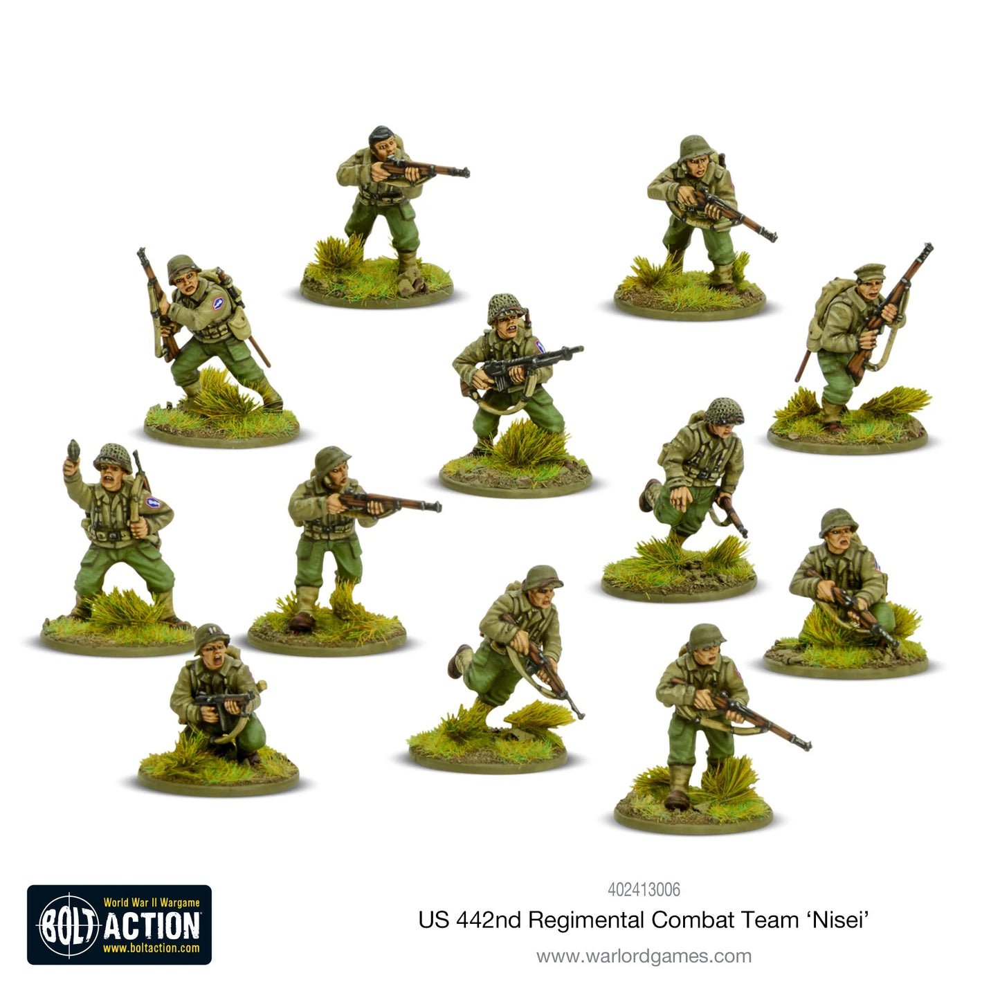 Nisei - 442nd Regimental Combat Team (Green Box)