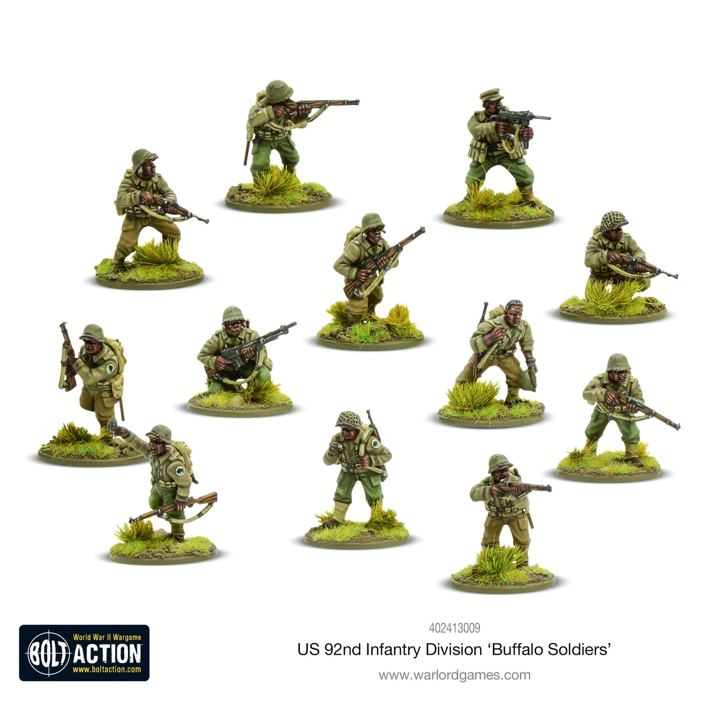 Buffalo Soldiers - 92nd Infantry Division (Green Box)