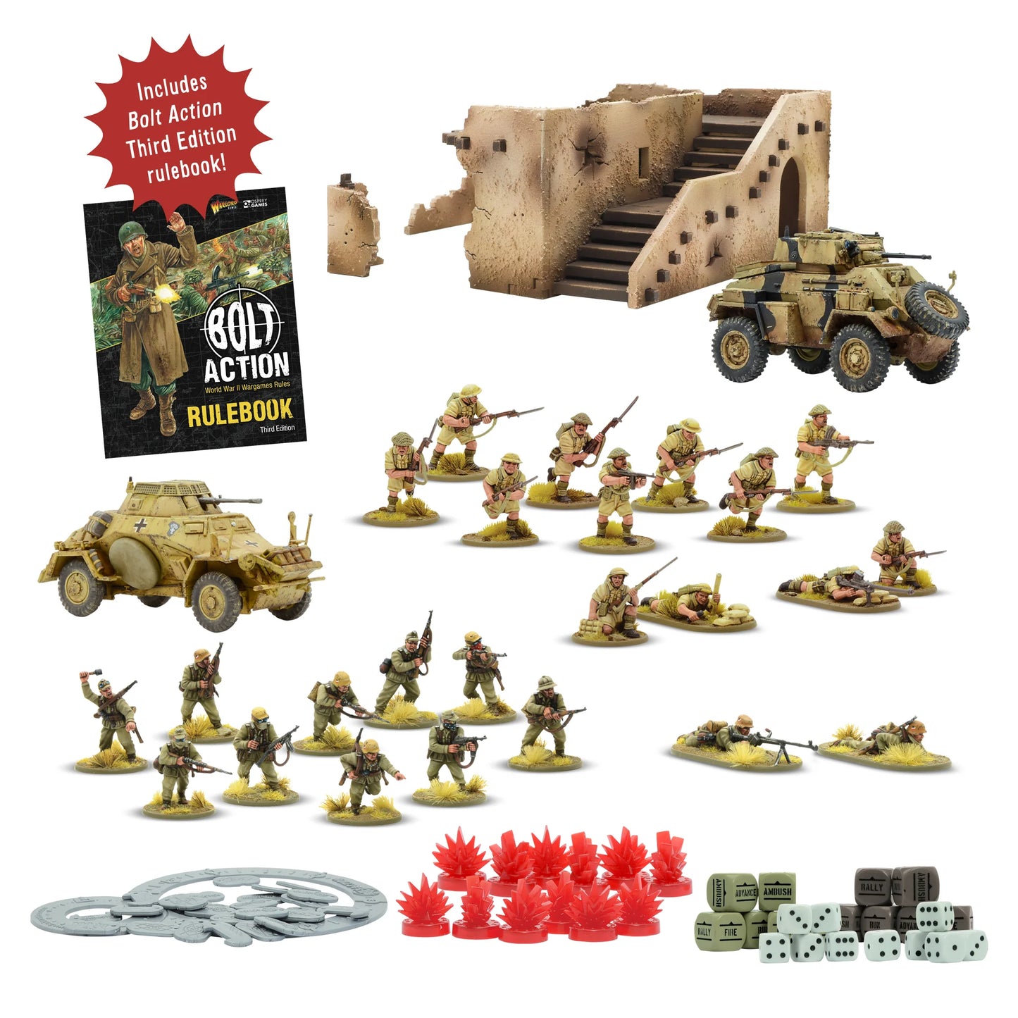 Bolt Action Starter Set – A Gentleman's War (Third Edition) (Pre-Order)