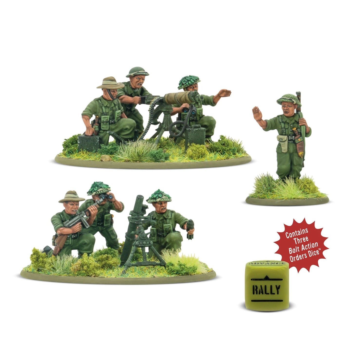 Gurkha Heavy Weapons platoon (Pre-Order 8/8/26)