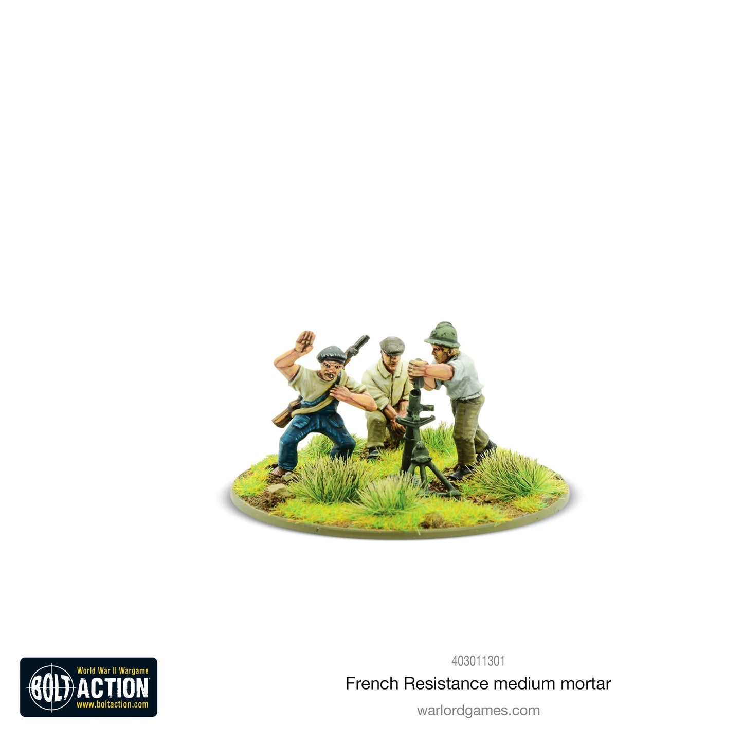 French Resistance Medium Mortar team (Blister)