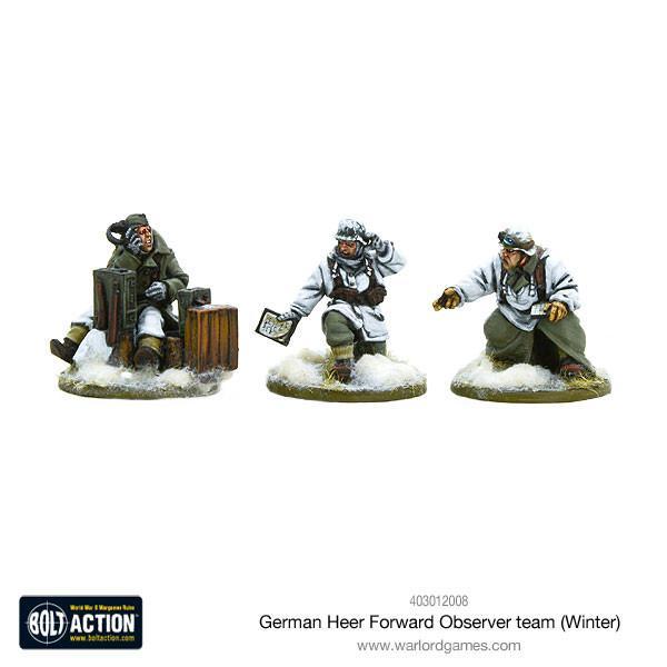 German Heer Forward Observer team (Winter) (Blister)