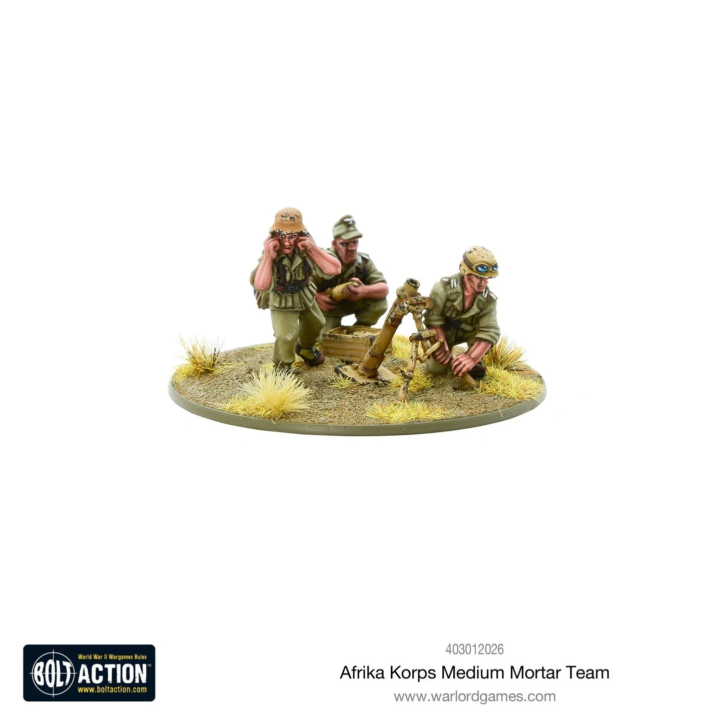 Afrika Korps Medium Mortar Team (Blister)