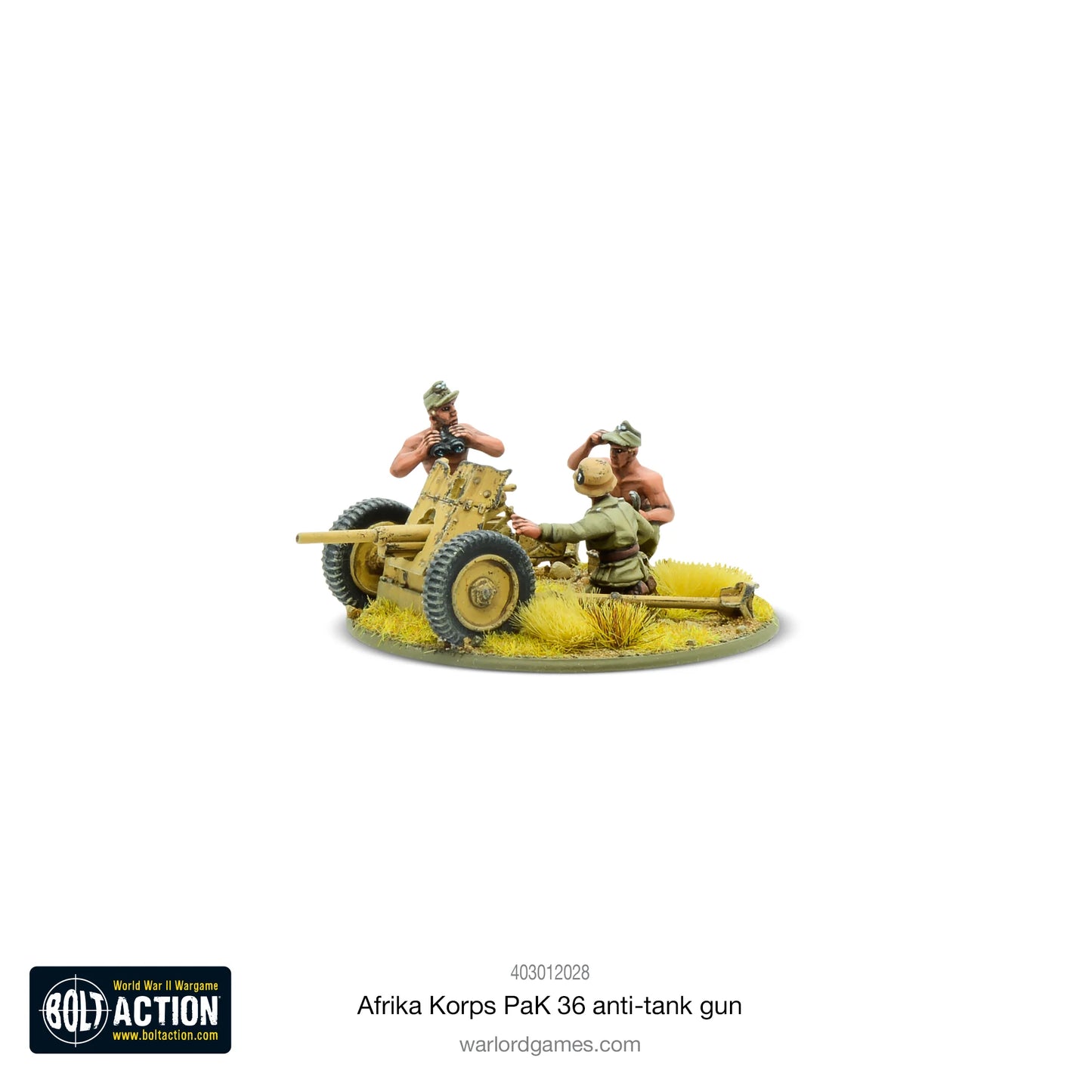 Afrika Korps Pak 36 light anti-tank gun (Blister)