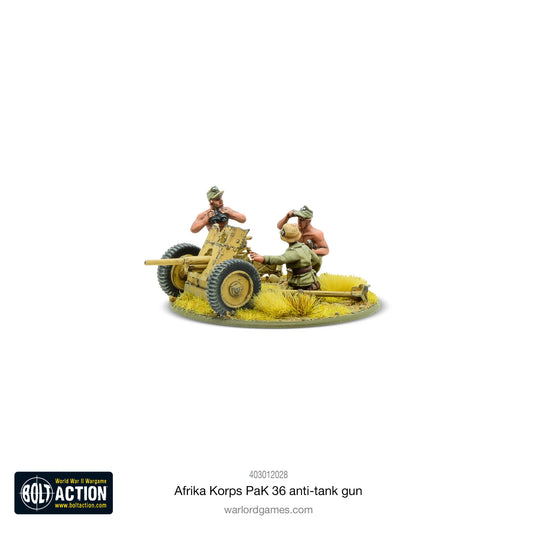 Afrika Korps Pak 36 light anti-tank gun (Blister)