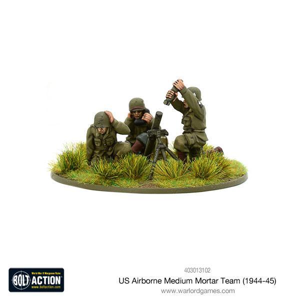 US Airborne medium mortar team (1944-45) (Blister)