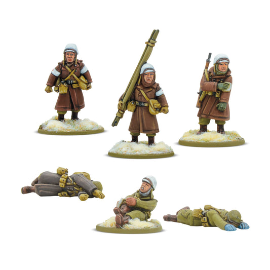 US Army (Winter) Stretcher Team & Casualties (Blister)