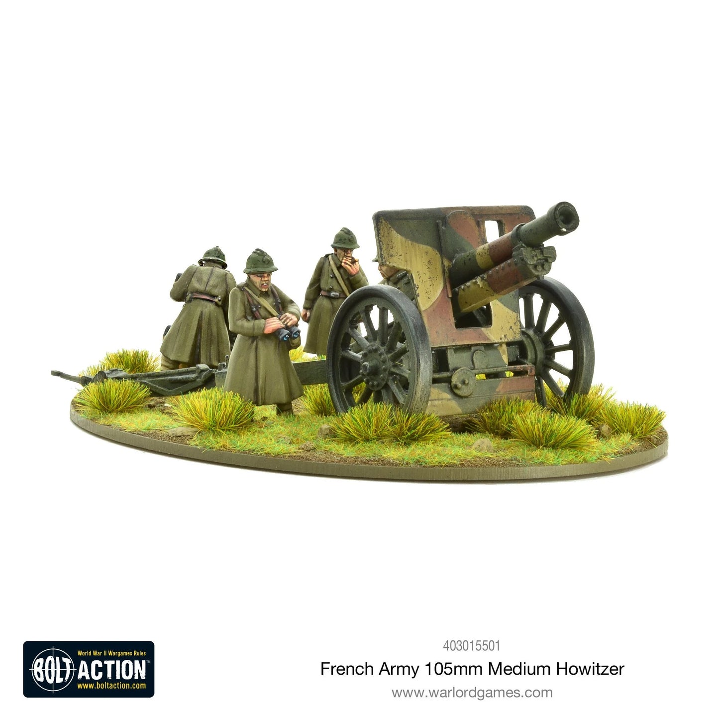 French 105mm medium howitzer (Blister)
