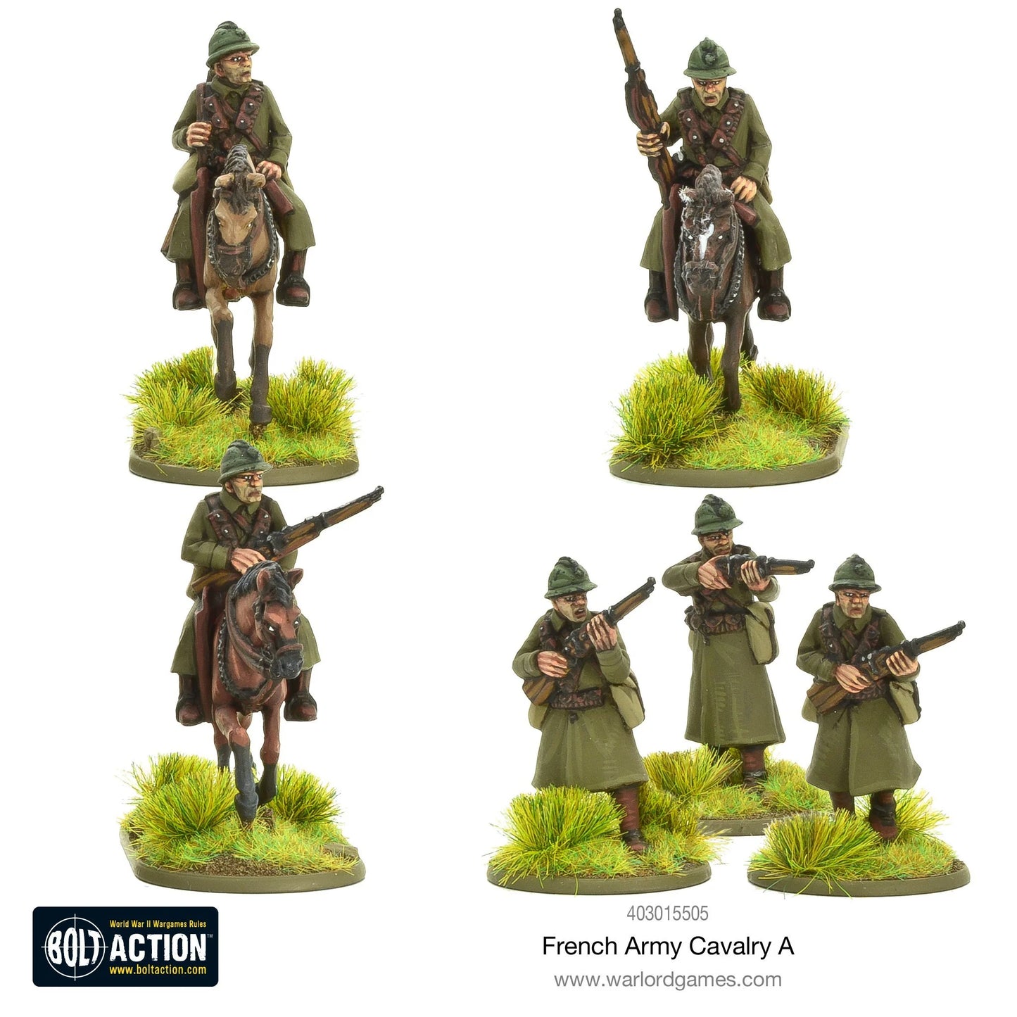 French Army Cavalry A (Blister)