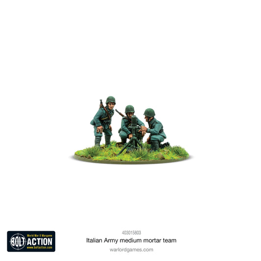 Italian Army medium mortar team (Blister)
