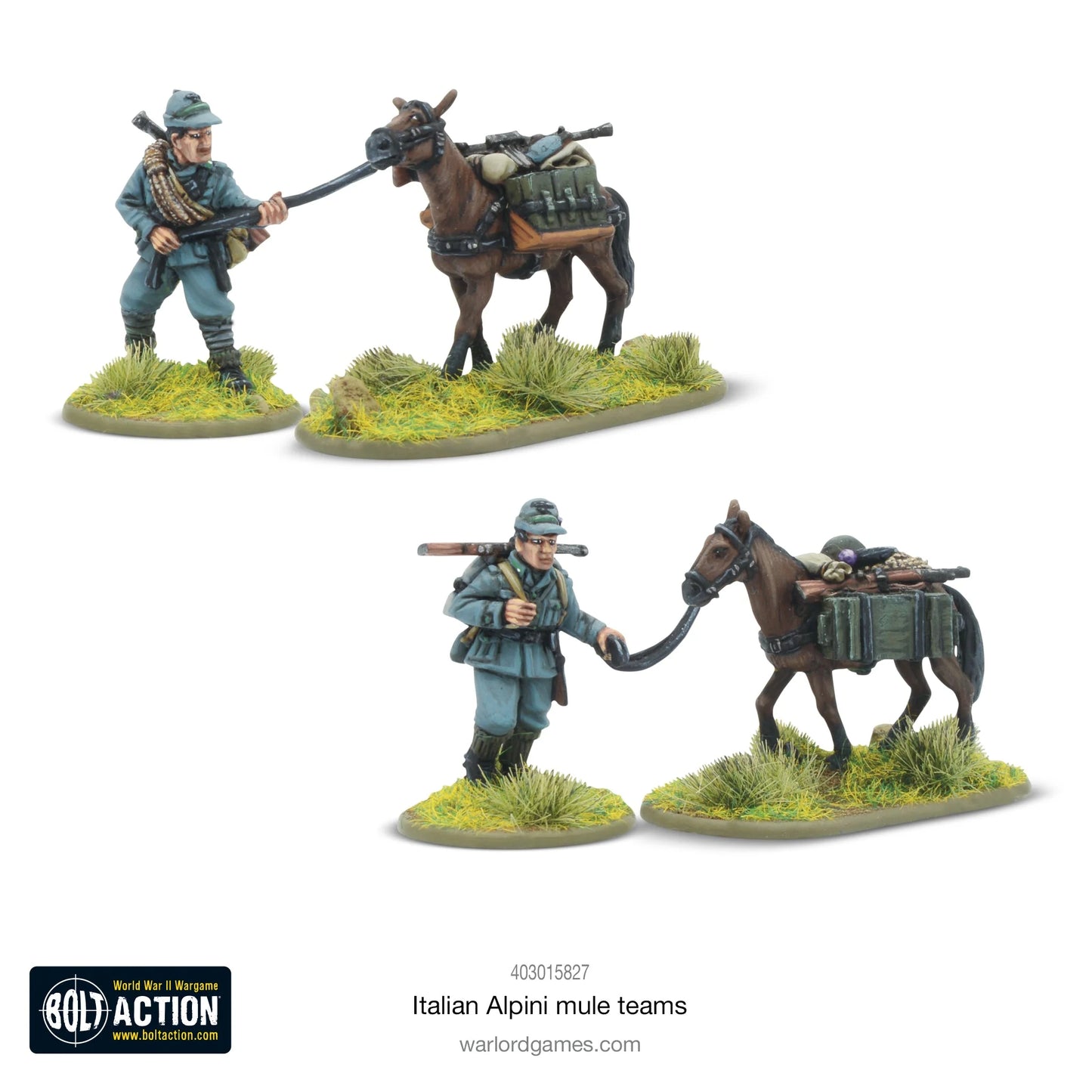 Alpini Mule Teams (Blister)