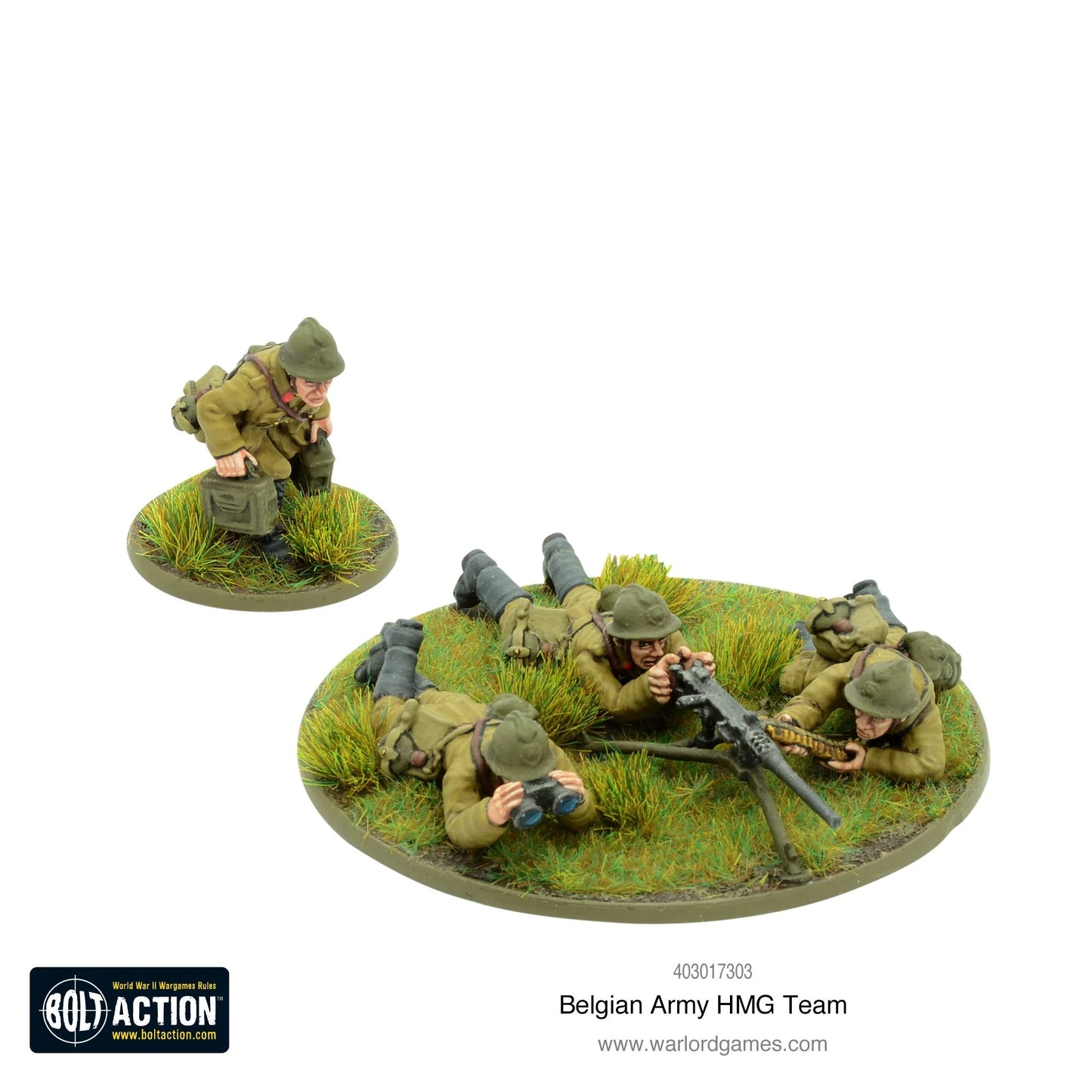 Belgian Army HMG team (Blister)