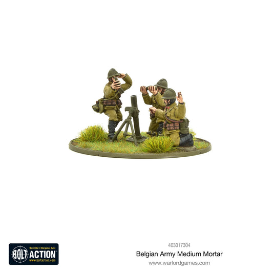 Belgian Army medium mortar (Blister)