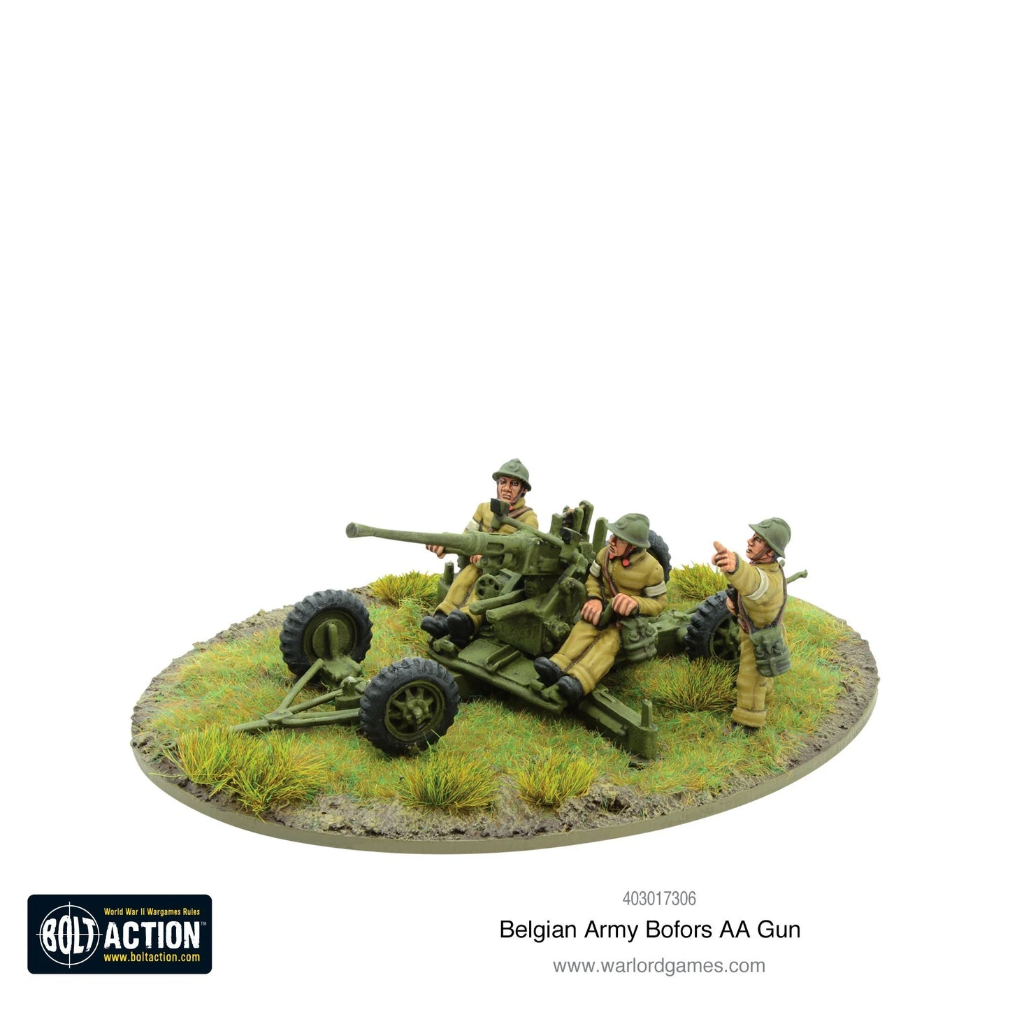 Belgian Army Bofors AA gun (Blister)