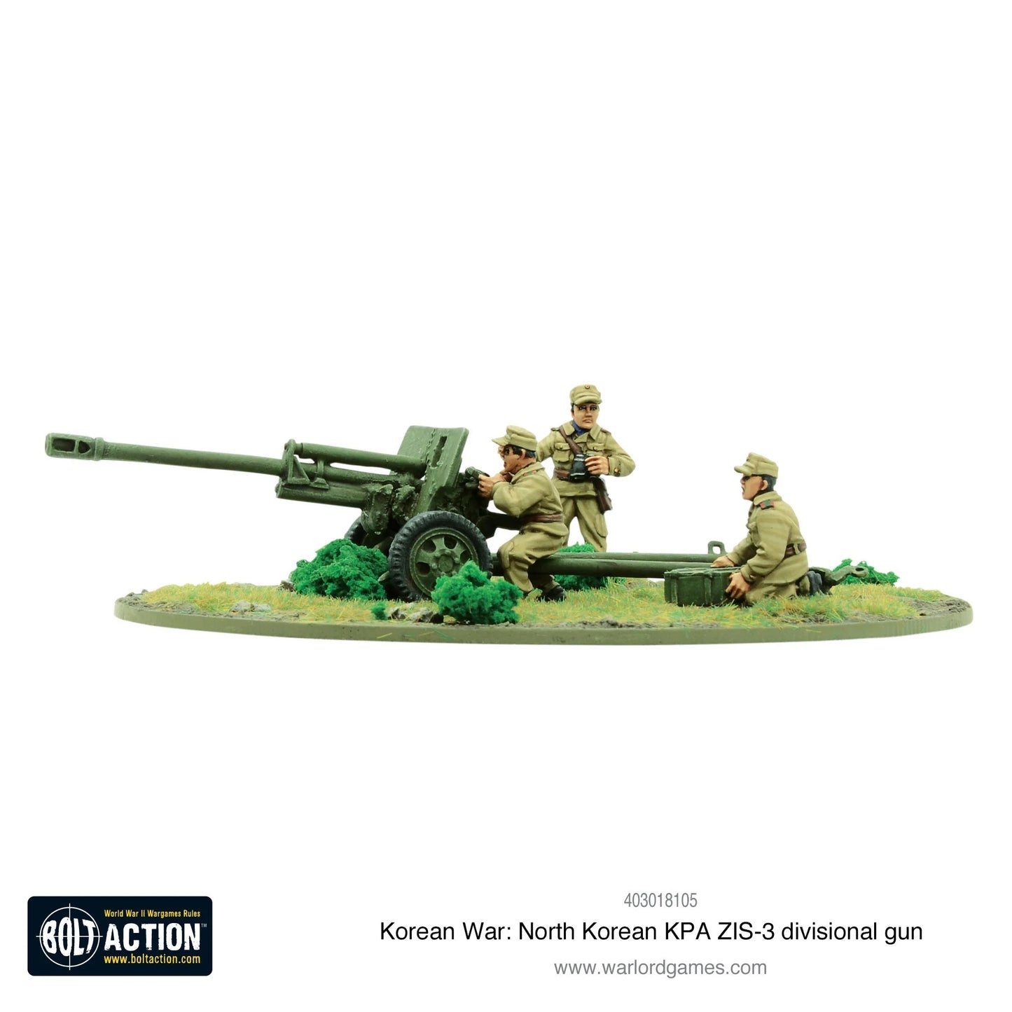 North Korean ZIS-3 76mm Divisional Gun (Blister)