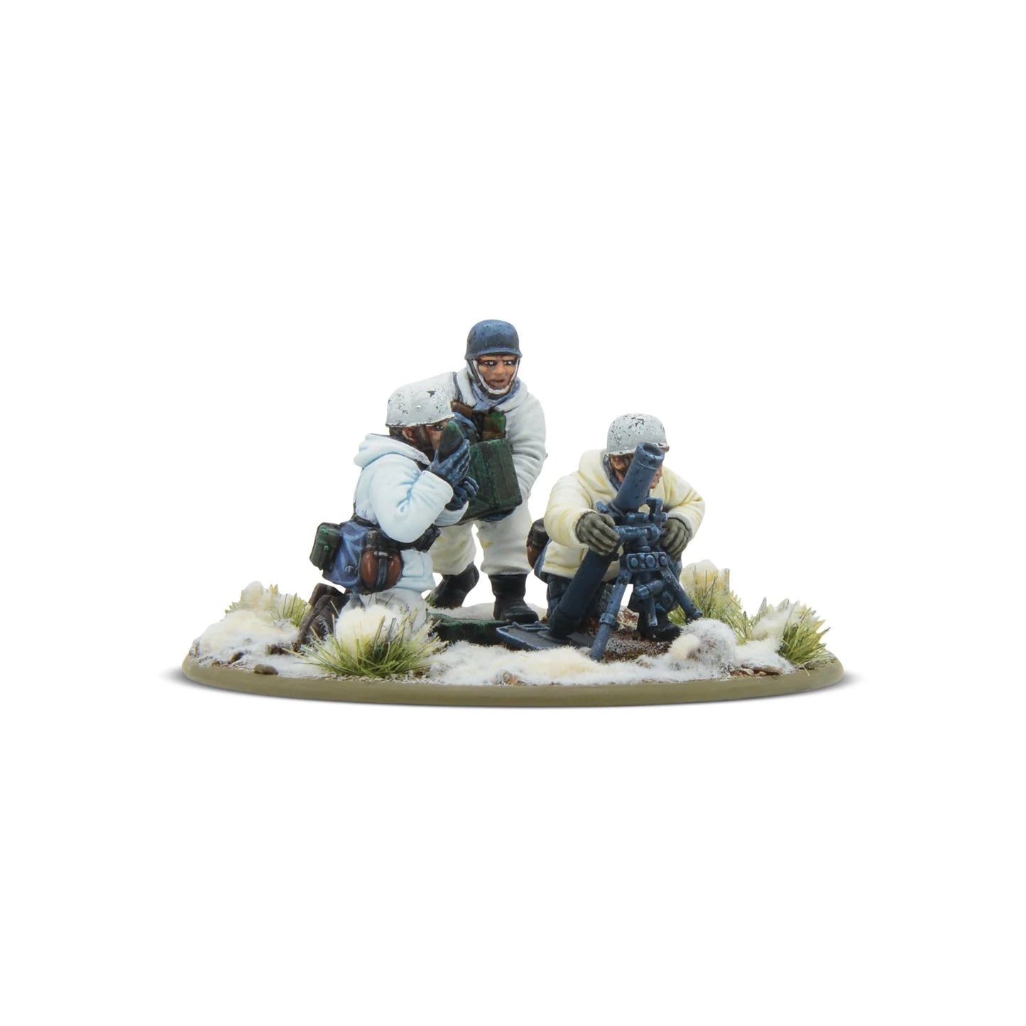 Fallschirmjäger (Winter) Medium Mortar Team (Blister)