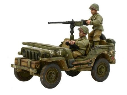 US Army Jeep with 50 cal MMG (Blister)