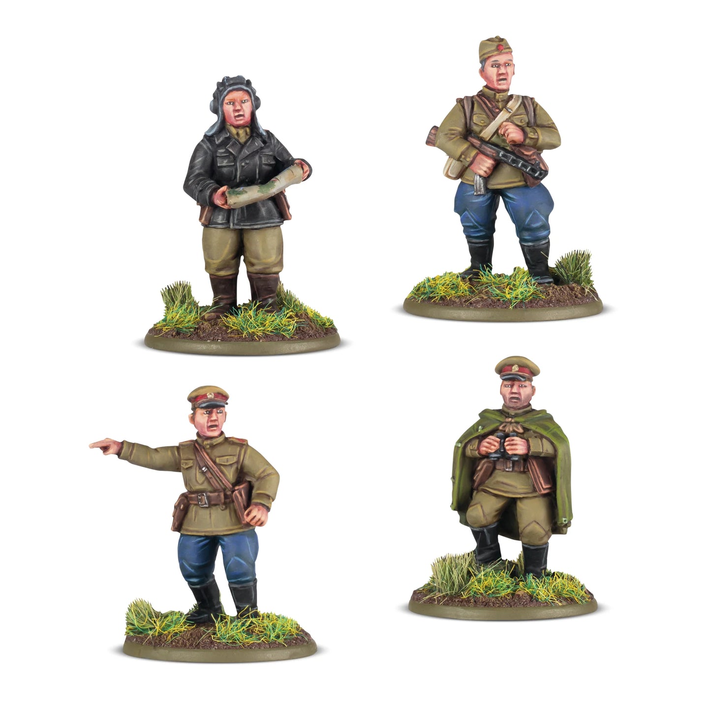 Soviet Platoon Commanders (Blister)