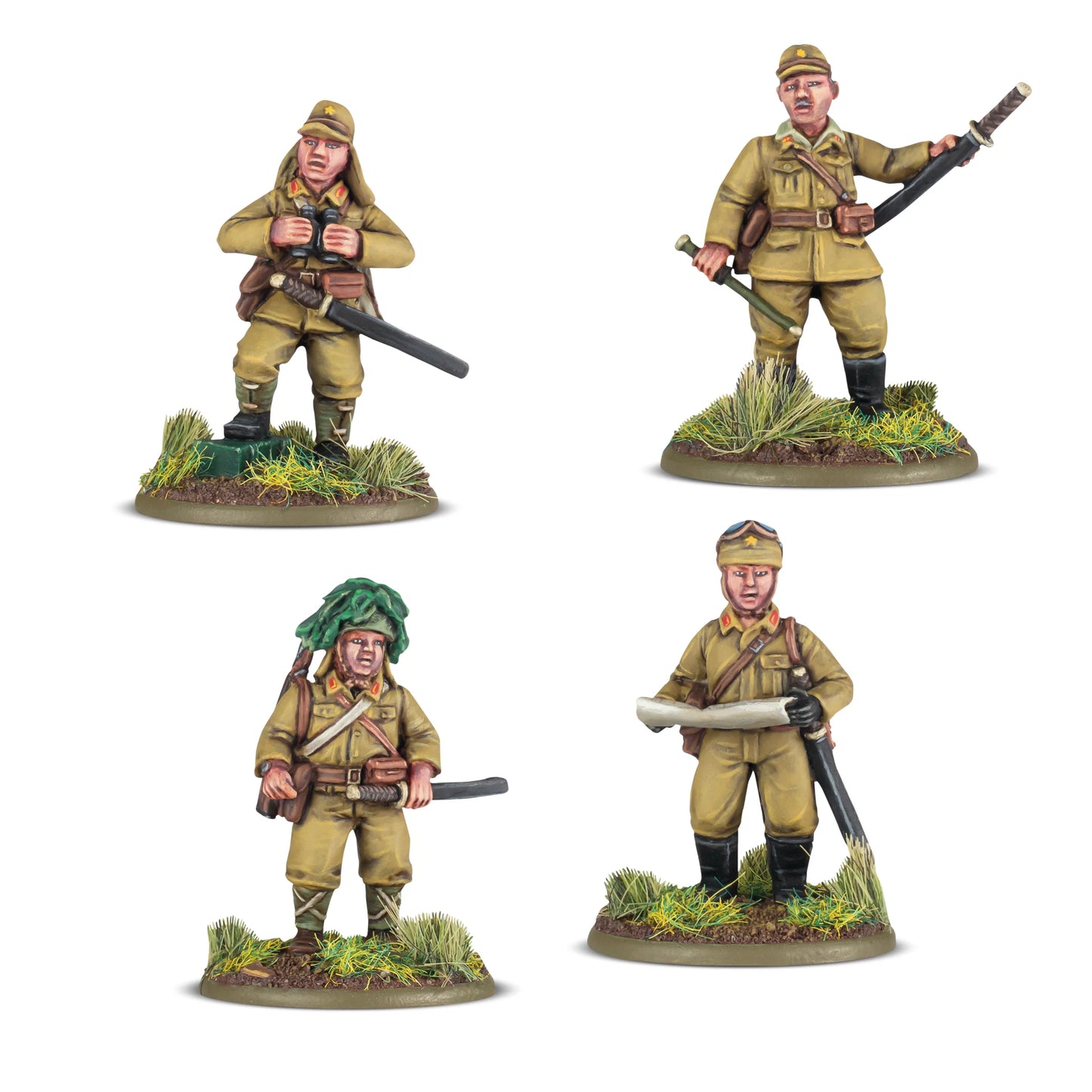 Imperial Japanese Platoon Commanders (Pre-Order)