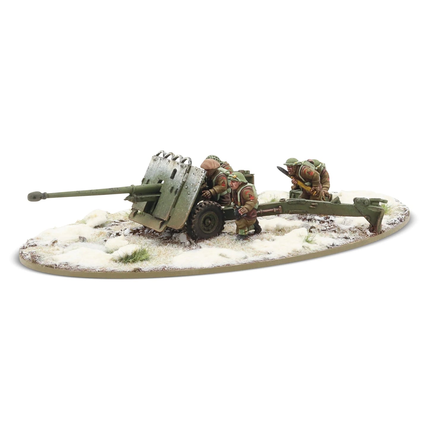 17 pdr anti-tank gun with British infantry (winter) crew (Pre-Order)