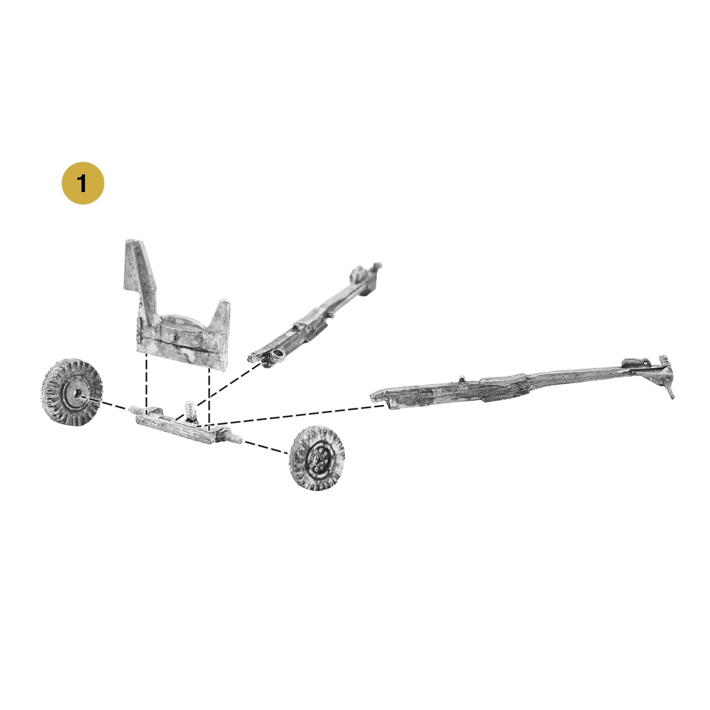 6 pdr anti-tank gun with British infantry (winter) crew (Pre-Order)